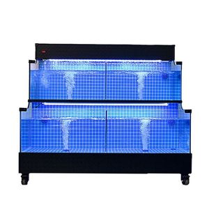 Mobile Seafood Pool Commercial Refrigeration Machine Integrated Seafood Fish Tank Hotel Shellfish Fish Pond Hotel Commercial Aquatic Fish Tank