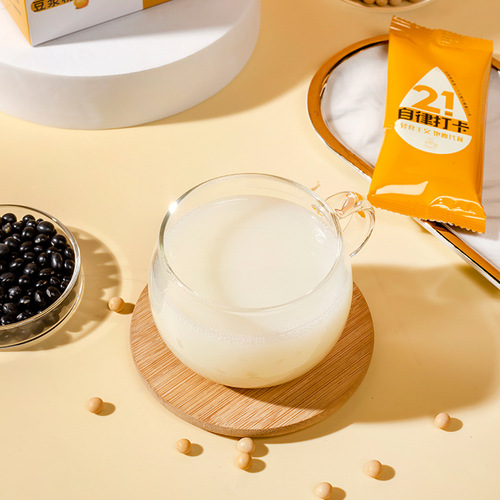 Huichunji White Kidney Bean Chia Seed Soy Milk Powder 175g Independent Small Packet Nutritional Meal Replacement Support OEM OEM