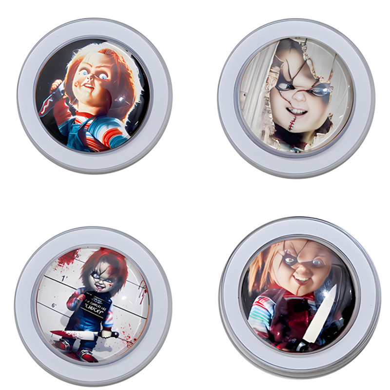 Αποκριάτικη αστεία προσωπικότητα χαρακτήρα γυάλινη μαγνητική θήκη αερόσακου επιφάνειας εργασίας κατάλληλη για δώρα κινητών τηλεφώνων_voghion.com