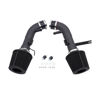 Cold Air High Flow Intake Pipe Kit for Nissan 370Z Infiniti G35 G37 Q50 3.7L (Sorma kollektoru (Giriş)) - black