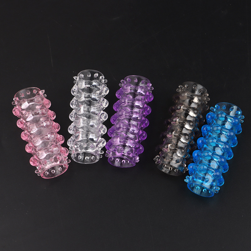Dragon Ball Textured Locking Penis Ring, TPE Wolf Teeth Granules, Adult Men — detail image 7
