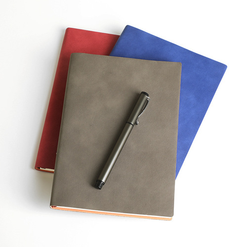 Sheeppa leather notebook B5 thick notebook A5 business notebook customized small batch A6 notepad meeting record book