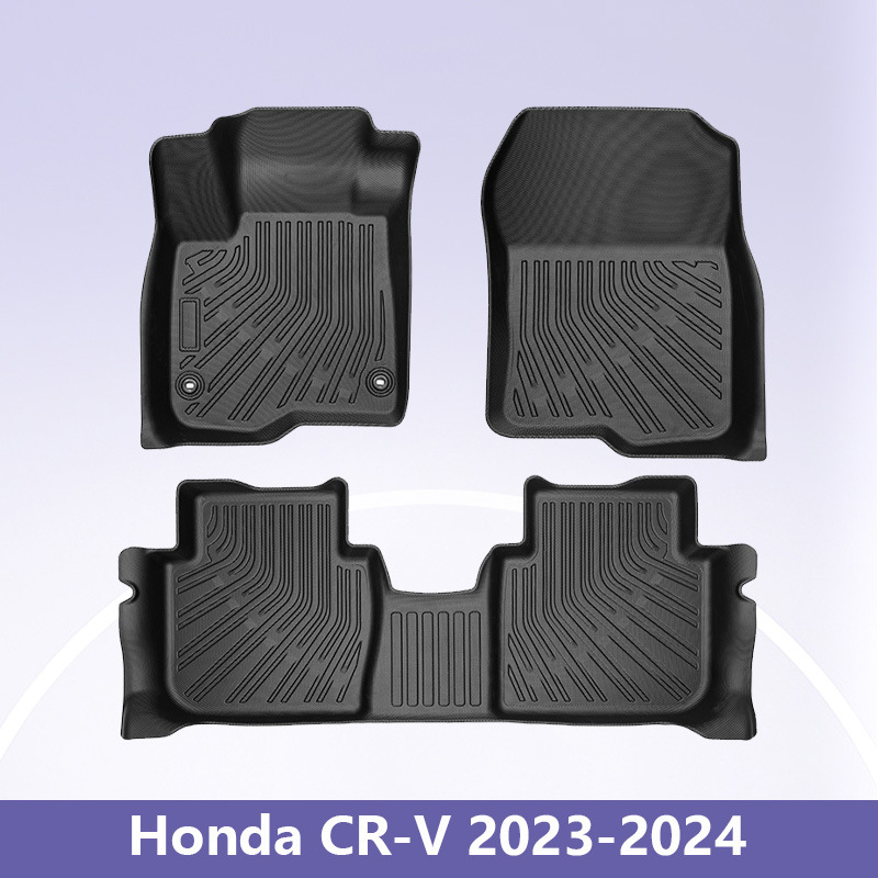 Aplicable a Honda CRV 2023 - 2024 3D todo el tiempo material TPE cojín de automóvil cojín del maletero