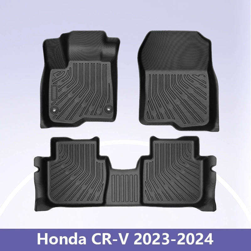 Подходит для Honda HondaCRV 2023-2024 3D всепогодный материал TPE коврик багажник коврик