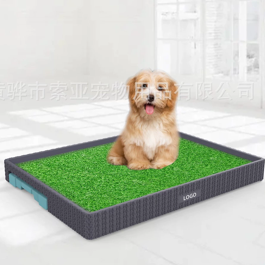 Газон плоский туалет для собак зеленый имитационный газон легко чистить