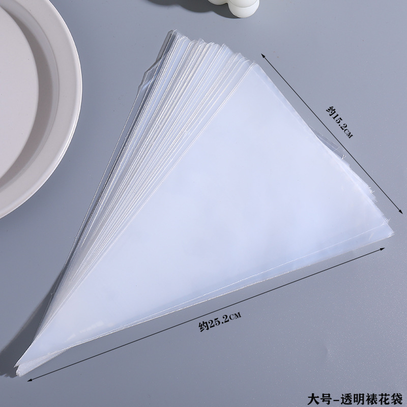 Bolsas Desechables Transparentes para Decoración de Pasteles – DIY y Manualidades