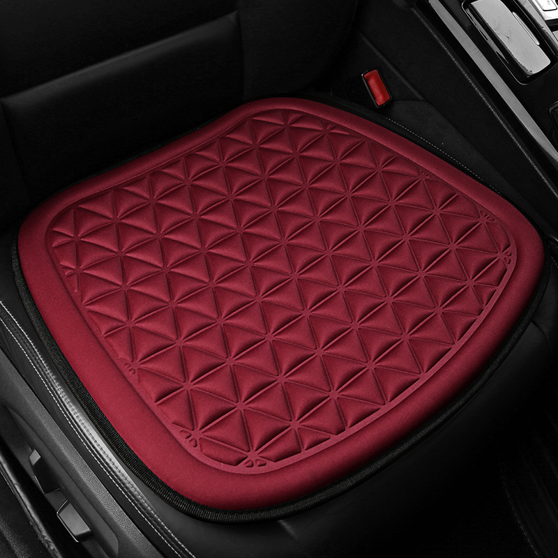 Universal Four-Season Car Seat Cushion, Half-Hugging, Internet-Famous Seat Cushion, Rear Seat Anti-Slip Cover, Car Seat Pad, Single Piece