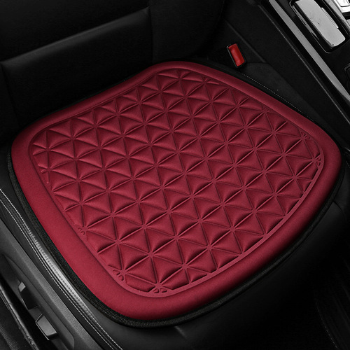 Universal Four-Season Car Seat Cushion, Half-Hugging, Internet-Famous Seat Cushion, Rear Seat Anti-Slip Cover, Car Seat Pad, Single Piece