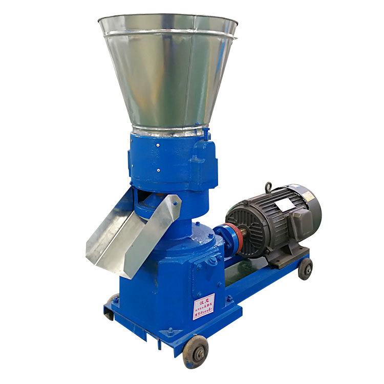 平模饲料颗粒机 小型豆粕饲料造粒机 沈德家禽养殖制粒机经久耐用