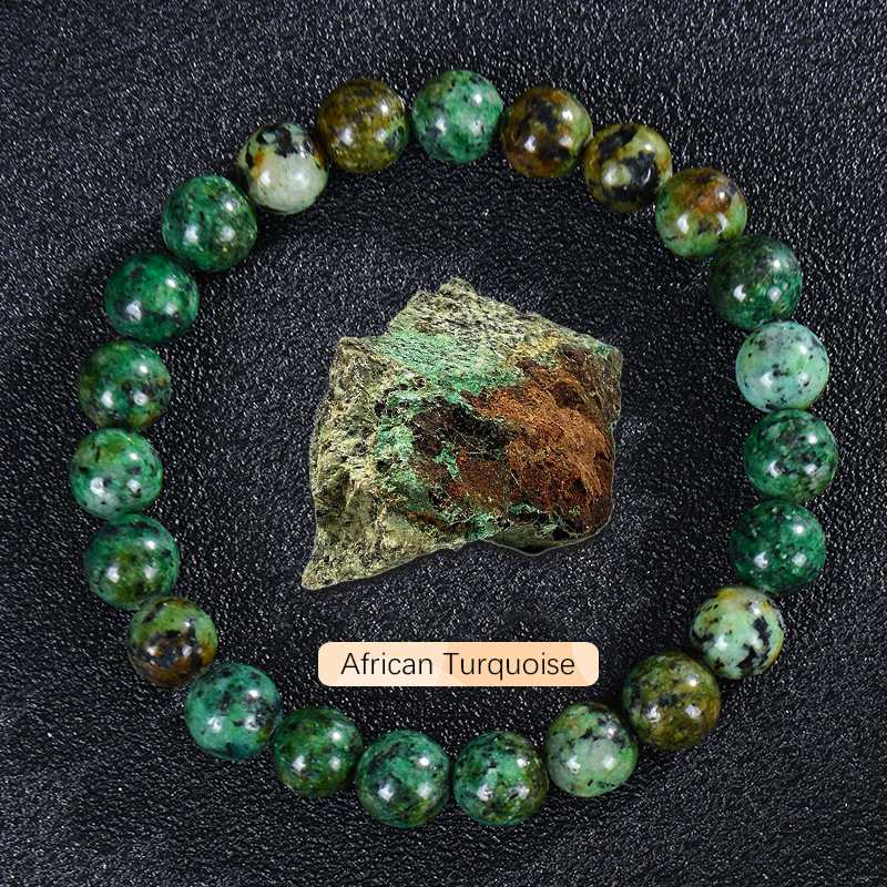 SHINE/TEMUクロスボーダー天然石瑪瑙水晶ビーズブレスレット燐灰石ラピスラズリブレスレット男女手飾り