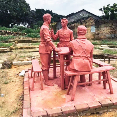 人物雕塑玻璃钢泥塑泥搞主模泥雕工艺品户外大人小孩仿真景观摆件|ms