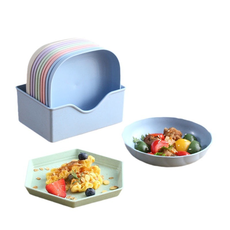 무작위 색상 트레이 10개 + 베이스 1개