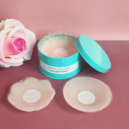 Solid breast patch, anti-bulge breast pad, nipple patch, anti-exposed areola patch, invisible wedding dress silicone breast patch, female foreign trade