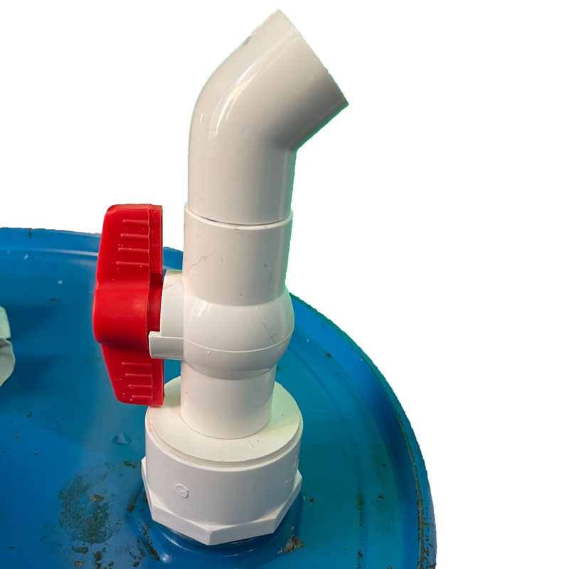 200L升铁桶油桶放油分装阀门龙头UPVC塑料放料阀放料器接油桶大口