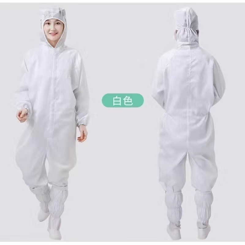 防静电连体静电服分体洁净衣一体式工作男女防护无尘透气轻薄工装