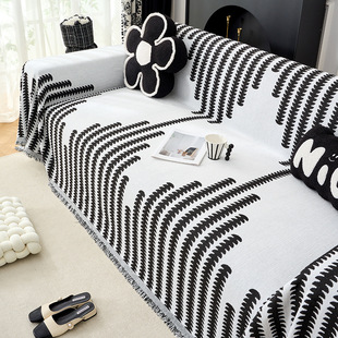 Chenille Sofa Towel Cover Cloth Simple High-end Sense One-piece Sofa Cushion Cover Blanket Four Seasons Universal All-inclusive Sofa Cover