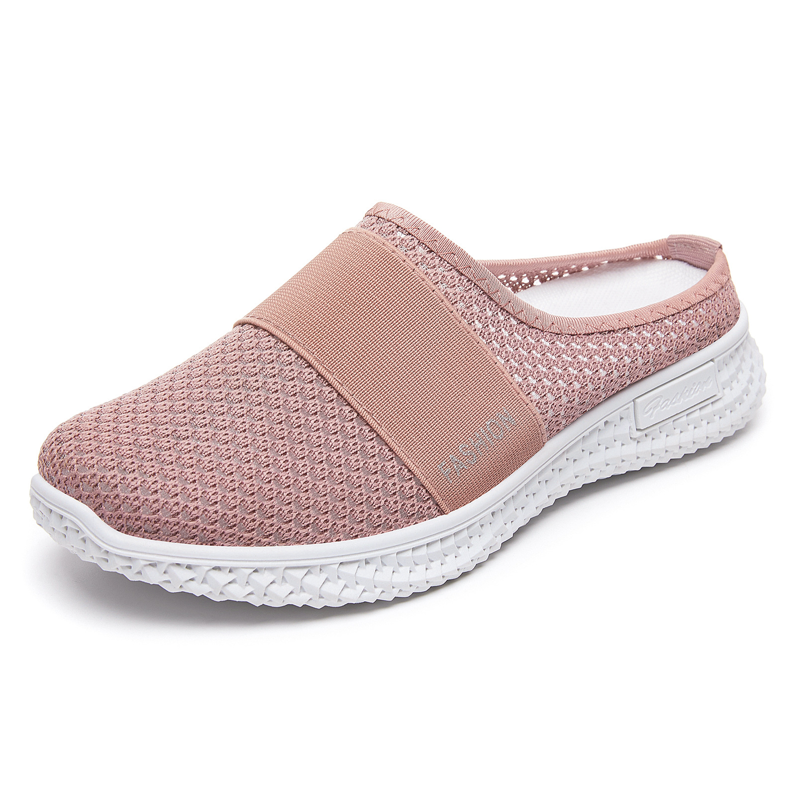 Zapatos de mujer, sandalias de verano nuevas, pantuflas cerradas sin cordones, zapatos casuales versátiles y a la moda, zapatos de venta al por mayor transfronterizos.