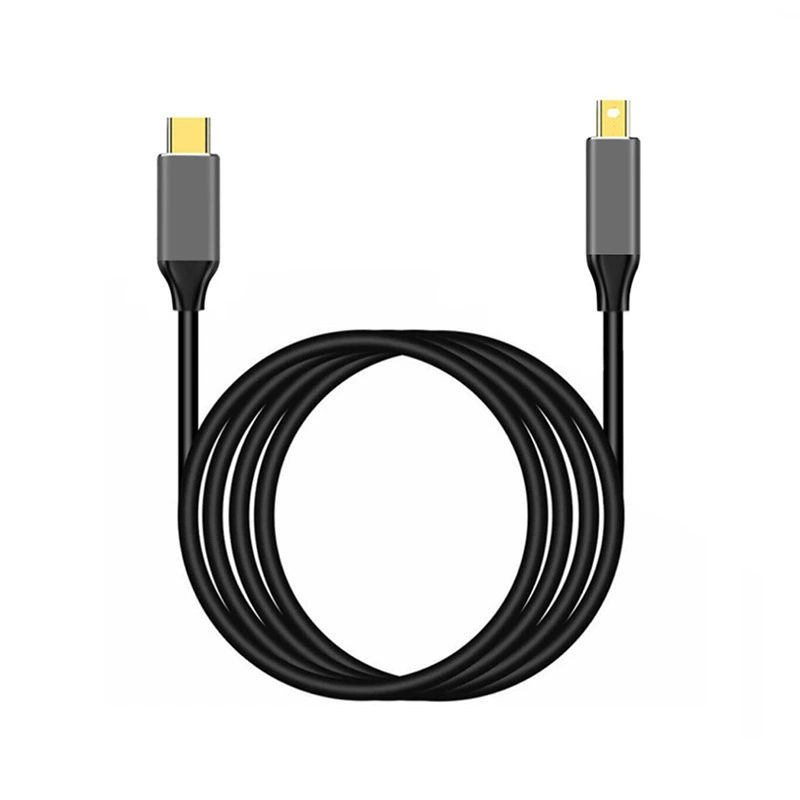 Заводской кабель-адаптер Type-C в mini DP 1.8 м 4K60Гц USB-C — mini DP