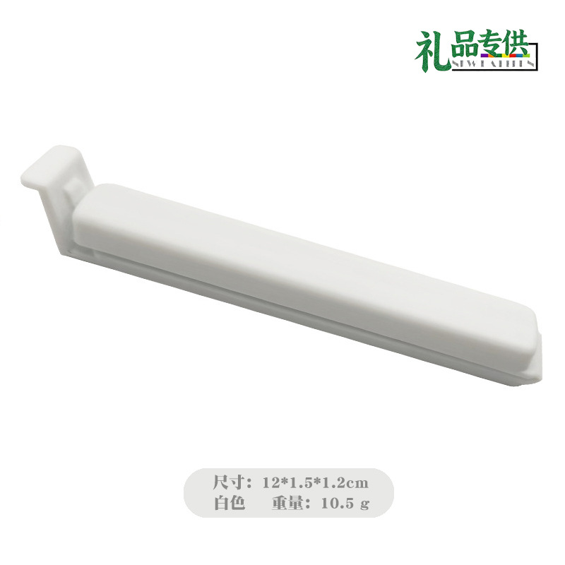 Fábrica de clip de plástico en stock clip de bolsas de alimentos clip de sello de té bolsas de bocadillos clip de sello regalo