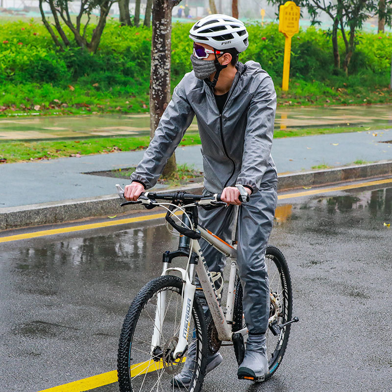 XINTOWN Men's and Women's Outdoor Skin Coats Men's and Women's Poncho Raincoat Rain Pants Skin Windbreaker Sunscreen Lightweight Clothes