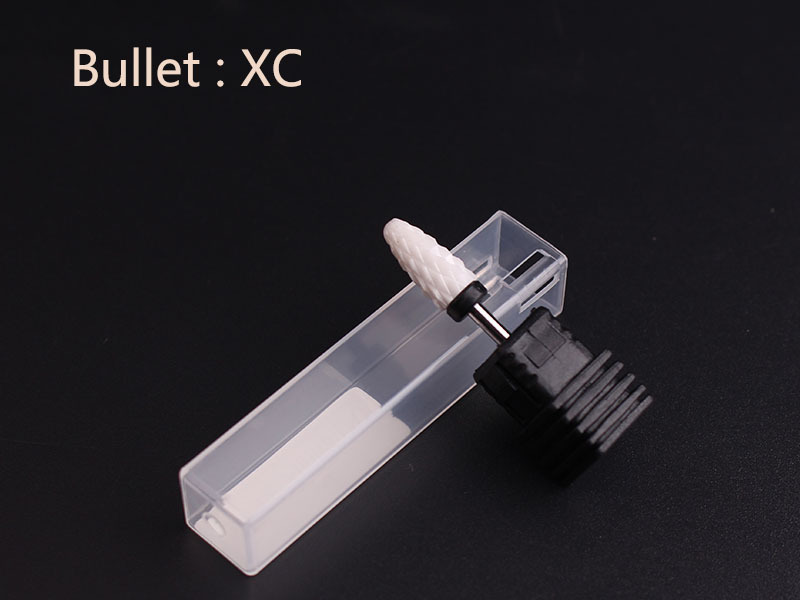 Cerámica de manicuras pulida cabeza cerámica de mango corto de maíz molino eléctrico accesorios de herramientas especiales en stock