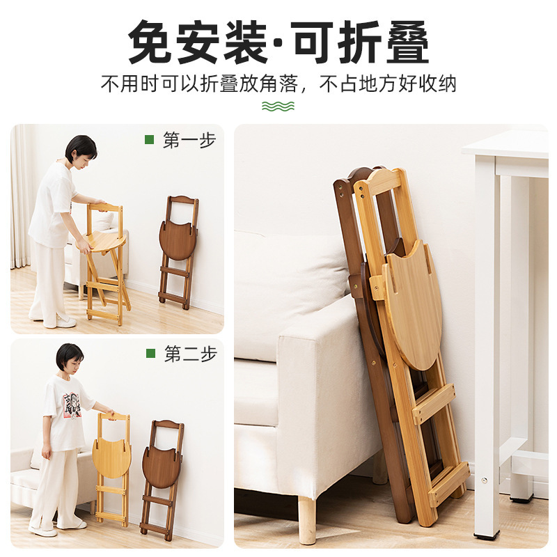 silla de bar plegable taburete casero caja registradora silla de bar comedor sala de estar respaldo casero silla de banco alto