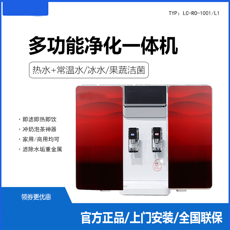 速腾净水器厨房客厅五级过滤冰热一体机壁挂A11冰热果蔬一体净水