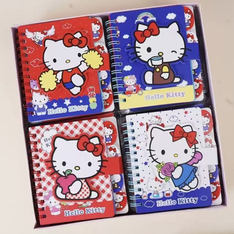 Cuaderno Espiral con Diseño de Mascota Adorable, Cuaderno Escolar Kuromi de Alta Calidad, Planificador Espiral con Hojas Intercaladas, Diario, Agenda. image 45
