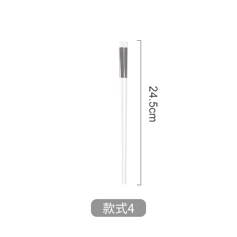 검은 햅번 젓가락 세로무늬(대량)