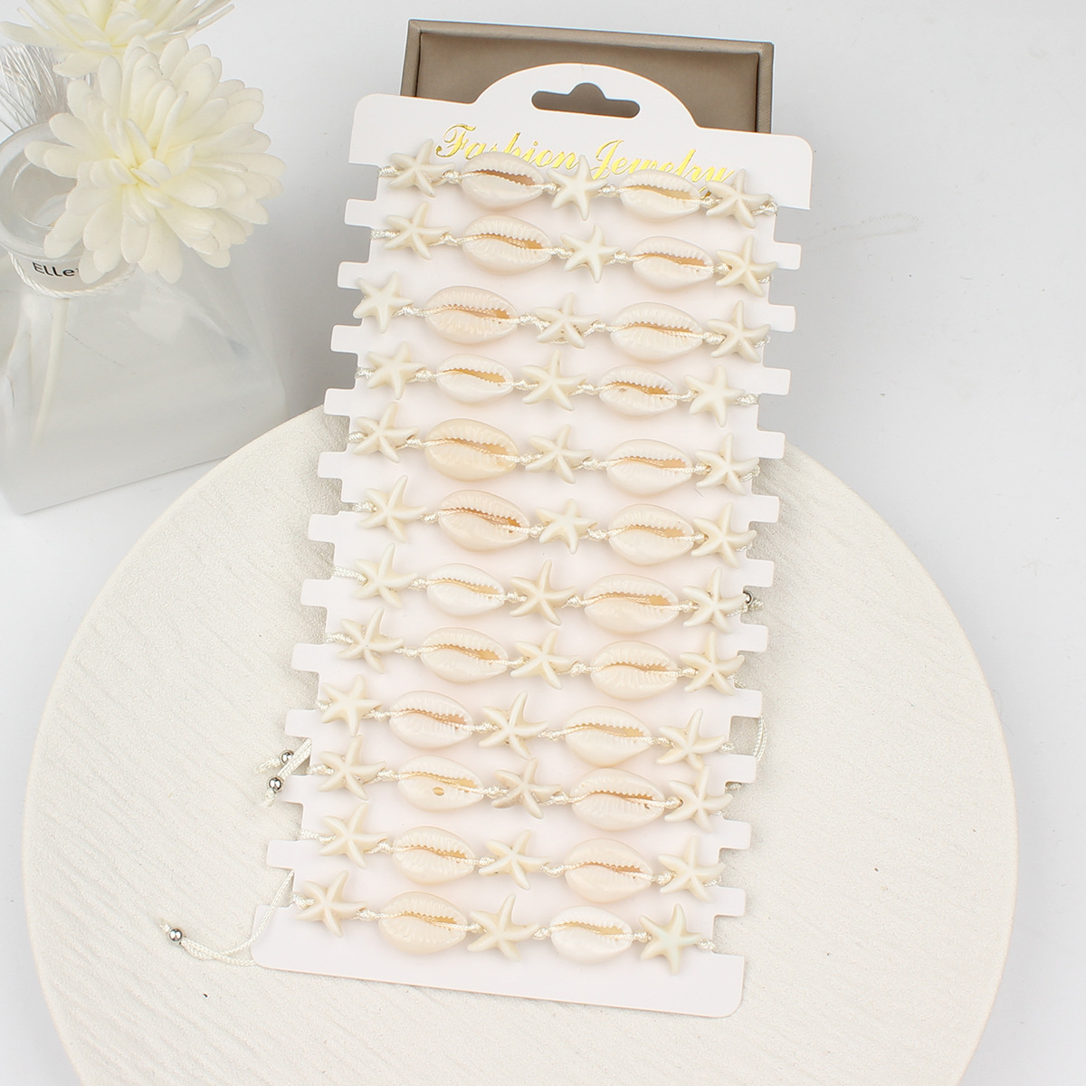 56g Weight Drawstring Bracelets Classification Polyester Chain Material Cord String Chain Type 1 Set Quantity Holiday, Beach Occasion cord Material Geometric Pattern All Seasons Season Women's Gender Marine Style, Beach Style Marine Style Beach Geometric Cord Cord String String Bracelets Wholesale 无