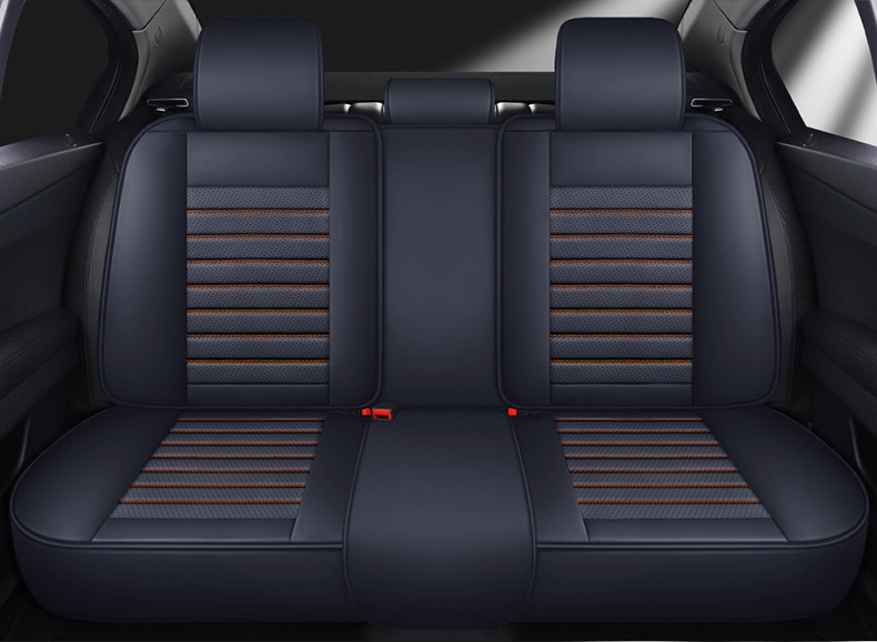 Foreign Trade New Car Seat Cushion for All Seasons 3D Breathable Nappa Leather Car Seat Cover All-Inclusive Full Leather Seat Cushion