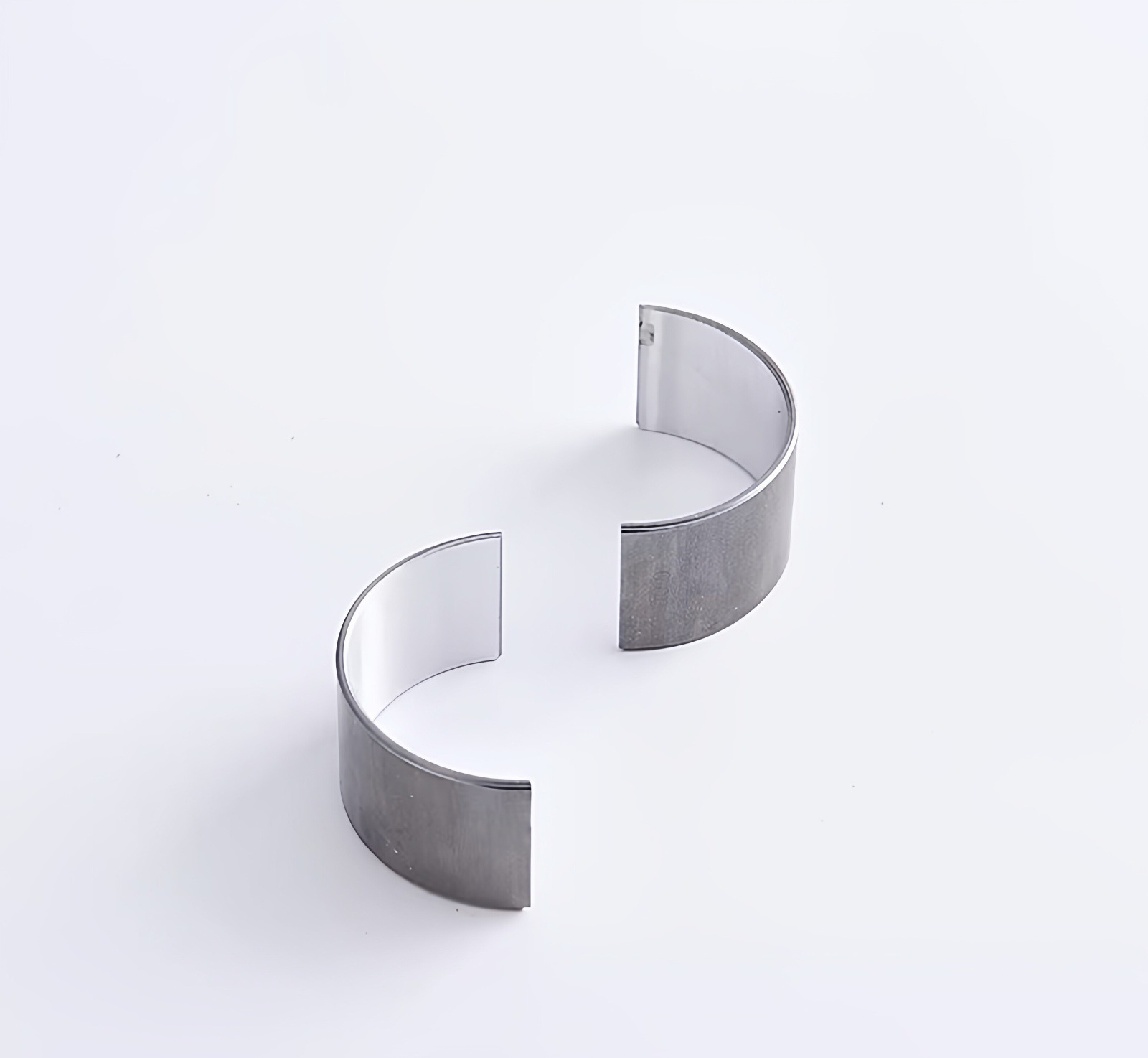 Single-cylinder air-cooled diesel engine connecting rod bearing parts, stainless steel integrated 170F high-tin bearing for single-cylinder diesel engine