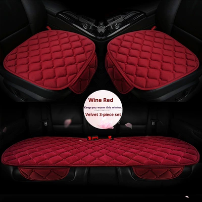 Wool pad Cover Velvet Seat Cushion Winter