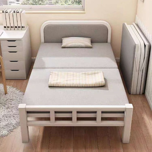 Reinforced Folding Sheets Lunch Break Office Outdoor Adult and Children Home Office Nap Small Bed Iron Bed