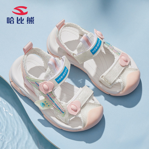 Habib Bear Children's Shoes  Summer New Baotou Sandals Boys Casual Beach Shoes Girls Sandals Dropshipping