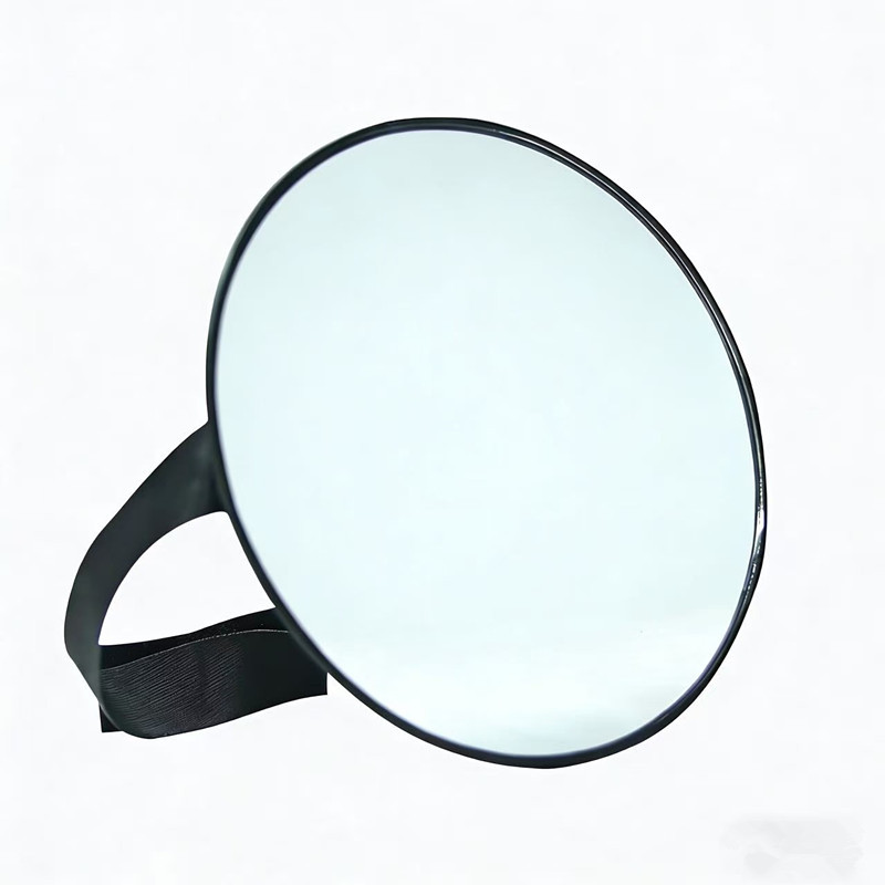 Baby Safety Seat Rearview Mirror, Car-Mounted Infant Observation Mirror, Children's Car Rear View Auxiliary Mirror, Convex Mirror, Round Shape