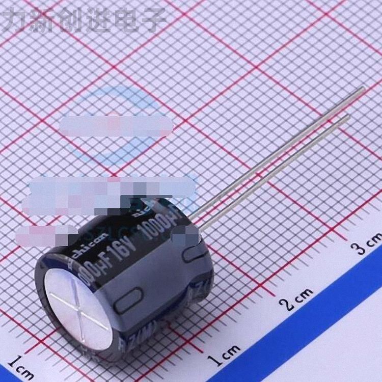 URZ1C102MHD描述1000uF 16V电解电容器