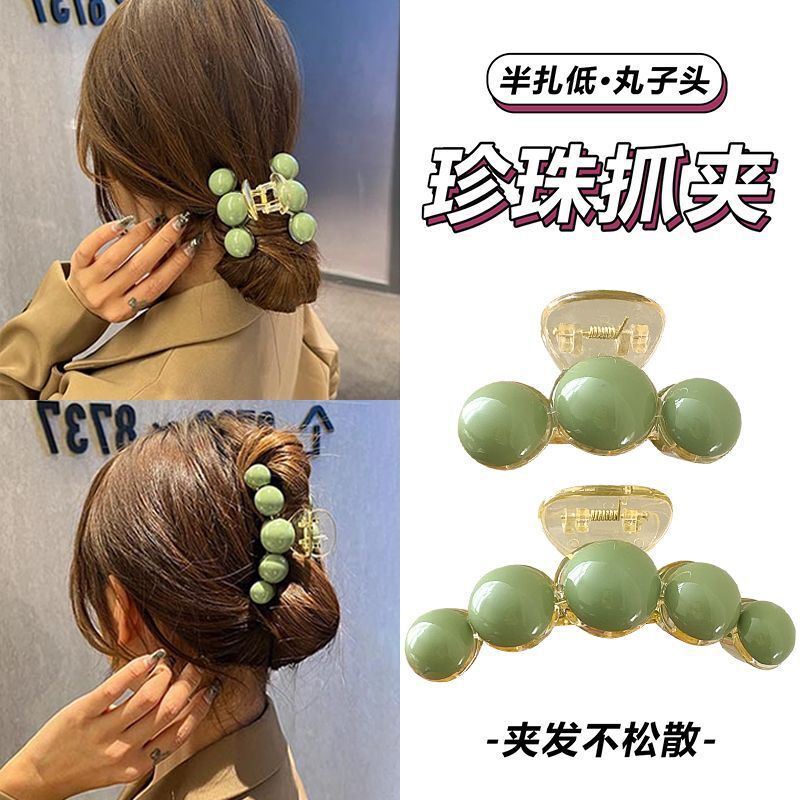抓夹高颜值鲨鱼头发夹子英伦风小香风碎发夹后脑勺发卡女|undefined