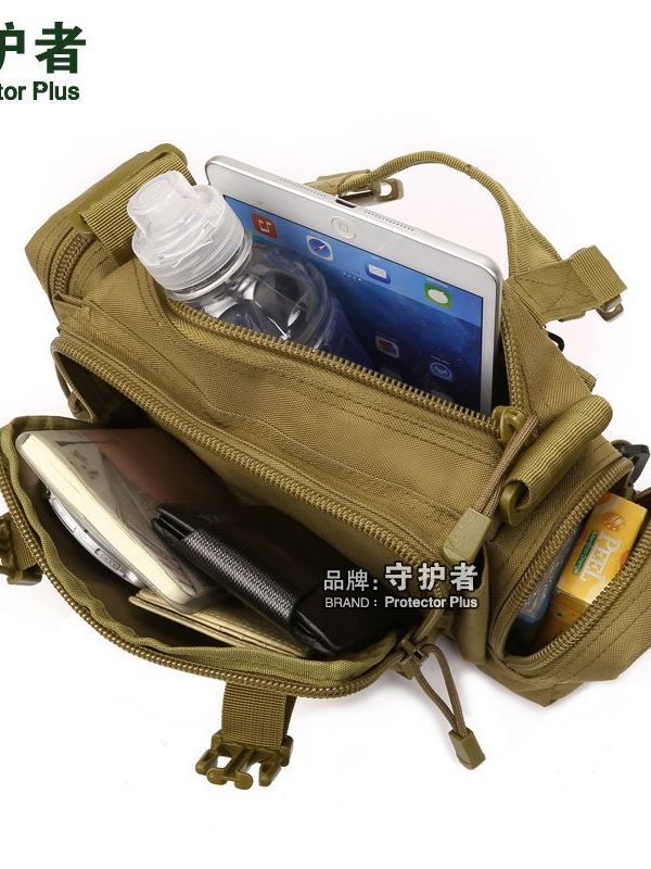 2023 nueva táctica multifuncional bolsa de cintura al aire libre impermeable hombro bolsa de mensajero hombres y mujeres bolsa de pecho ventas directas de la fábrica