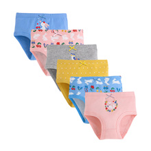 亚马逊出口儿童内裤100%纯棉宝宝中小童全棉外贸跨境女童内裤批发