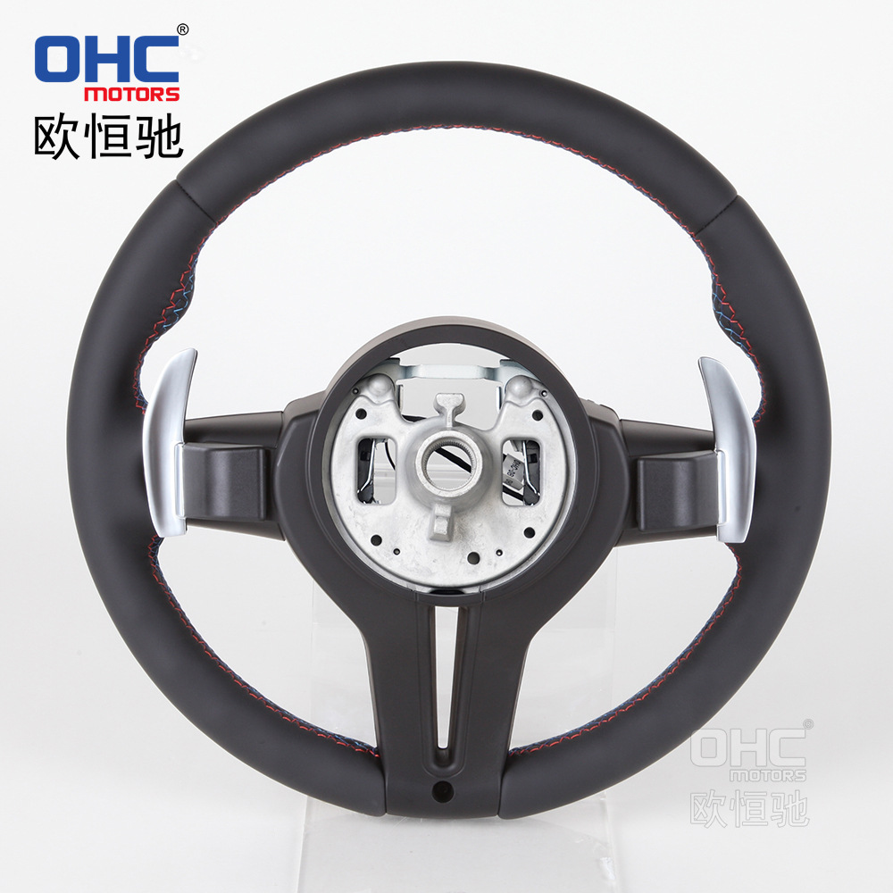 Suitable for 05-10 Bmw E60 Steering Wheel Modification and Upgrade with Buttons to Customize the Full Leather Car Steering Wheel