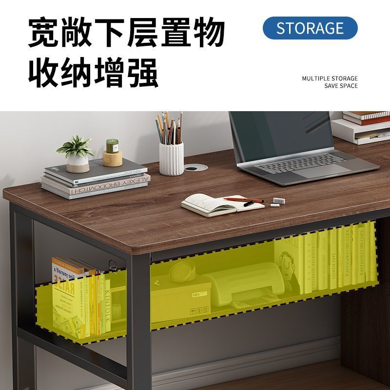 书桌学习桌学生家用写字电脑桌台式工作台卧室简易带抽屉办公桌子|undefined