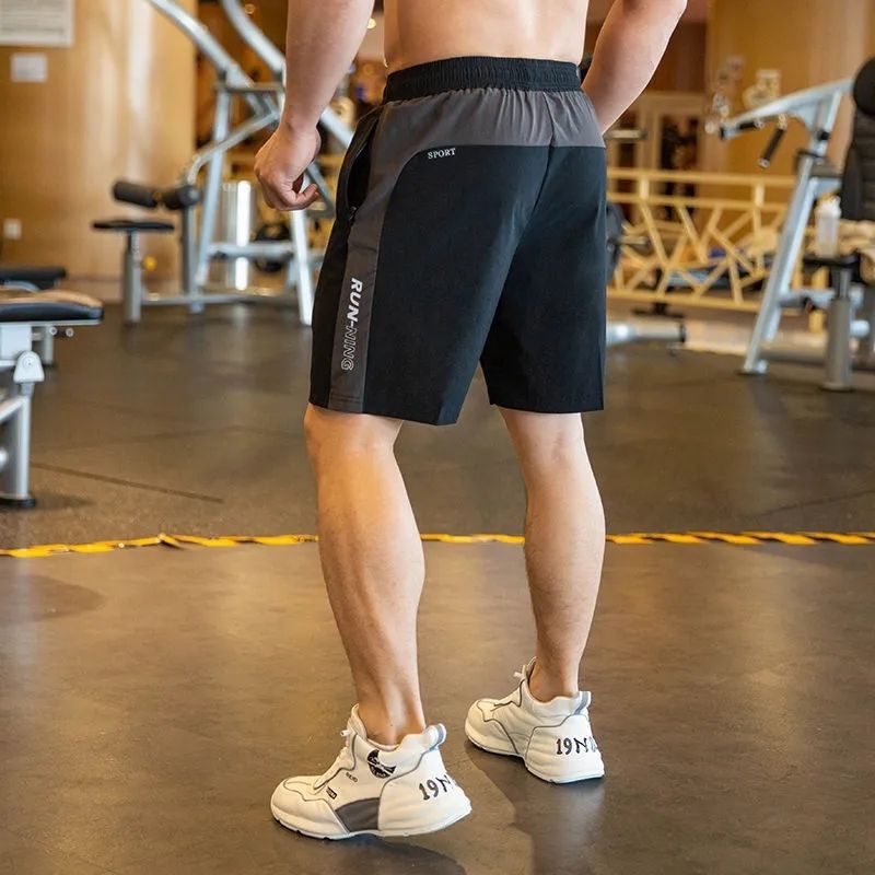 Summer shorts pants men's outdoor running fitness loose quick-drying breathable summer and autumn ice silk ball pants tide wholesale Summer shorts pants men's outdoor running fitness loose quick-drying breathable summer and autumn ice silk ball pants tide wholesale