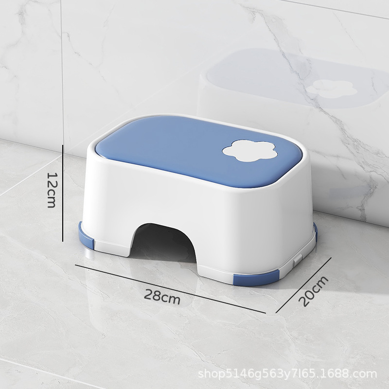 Taburete para niños y niñas bebé Lavado de Manos paso jardín de infantes taburete de plástico cepillado lavado de cara taburete antideslizante image 8