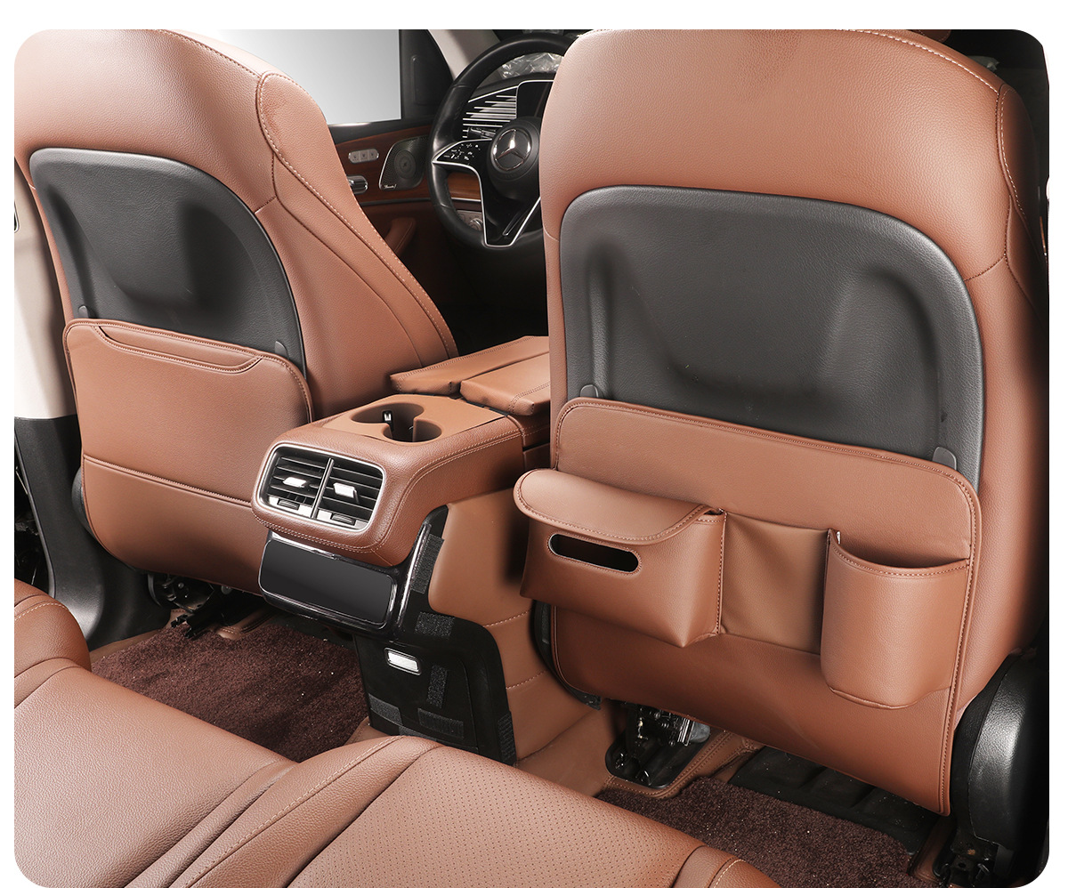 Suitable for Mercedes-Benz Gle350/450 Seat Anti-Kick Pad Gls450 Rear Backrest Anti-Kick Pad Interior Decoration Supplies