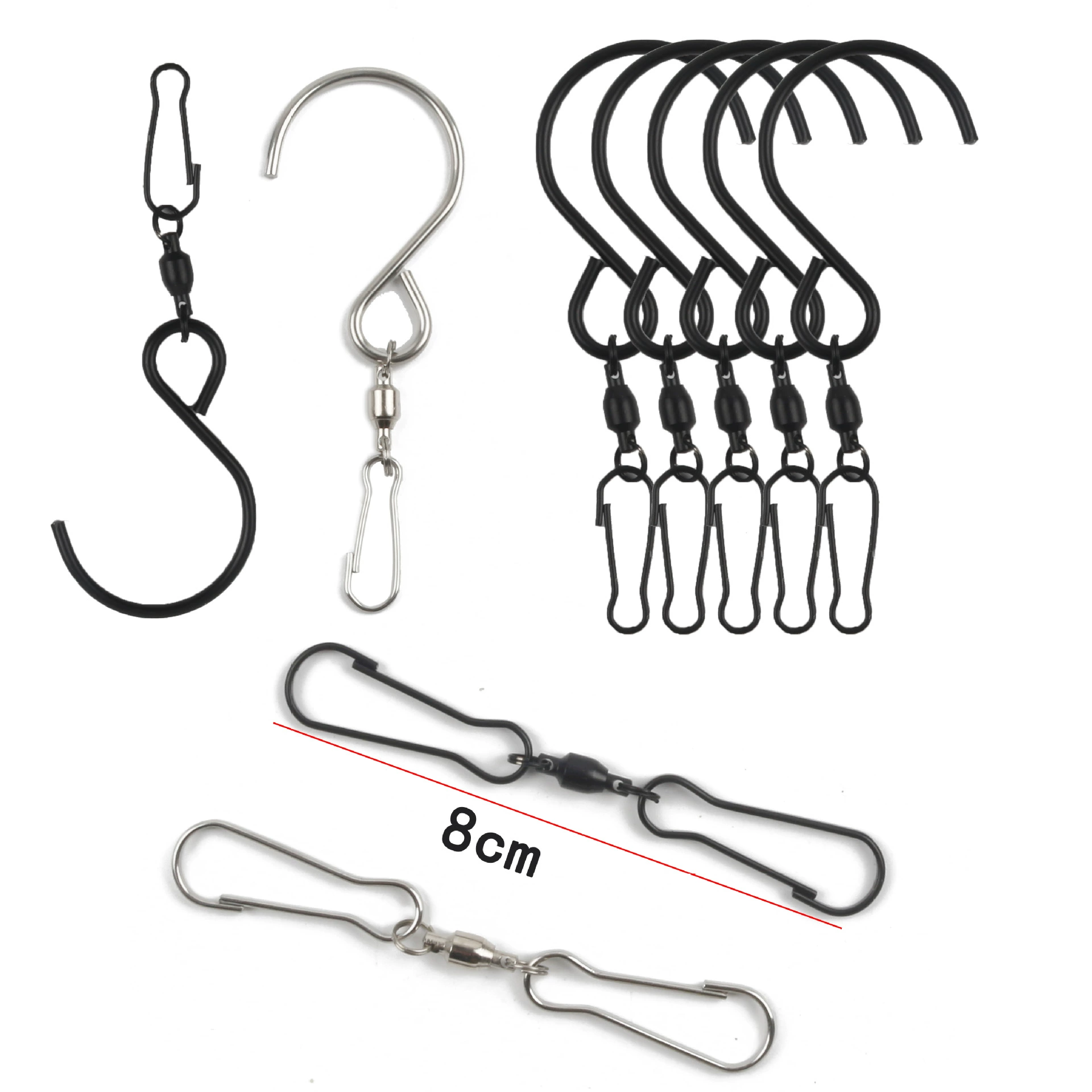 Заводской трансграничный крючок с горячим ветром, самовращающийся подшипник из нержавеющей стали, крюк для наружного подвесного декоративного крючка в наличии