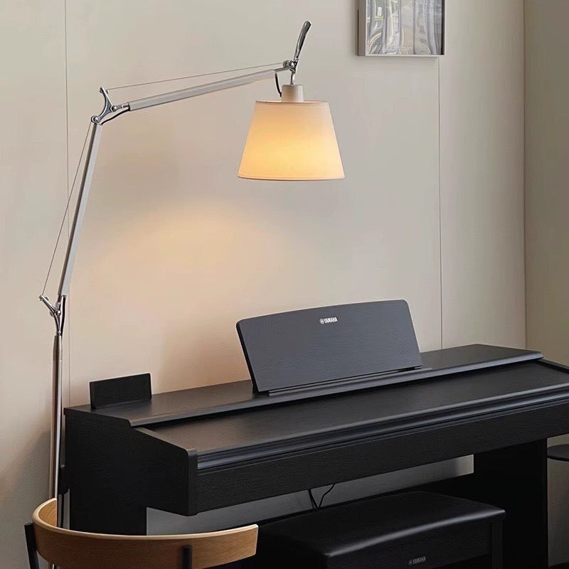 Italian-Style Vintage Mechanical Arm Adjustable Long Rod Folding Floor Lamp for Living Room Sofa, Bedroom Bedside, Chandelier, Wall Lamp Italian-Style Vintage Mechanical Arm Adjustable Long Rod Folding Floor Lamp for Living Room Sofa, Bedroom Bedside, Chandelier, Wall Lamp