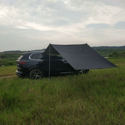 Avtomobil yan çətirləri, supply car awning side awning - black-300150cm