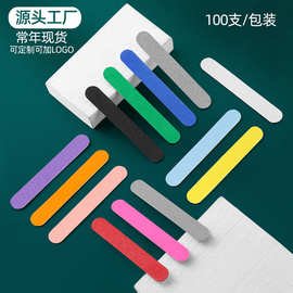 源头工厂 木片锉  指甲挫 美甲搓 双面打磨小砂条 修甲形专用工具