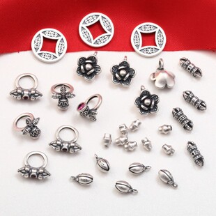 S925���y�X�Ž�����С��������� �͹����fС���񹝈A��DIY����